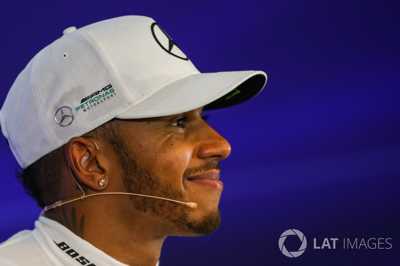 Lewis Hamilton, Mercedes AMG F1 in the Press Conference