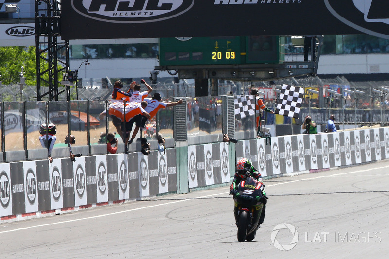 Johann Zarco, Monster Yamaha Tech 3 takes second place