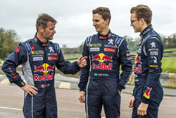 Sébastien Loeb, Team Peugeot Hansen, Timmy Hansen, Team Peugeot Hansen, Kevin Hansen, Team Peugeot Hansen