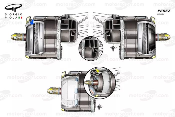 RB16B brake ducts