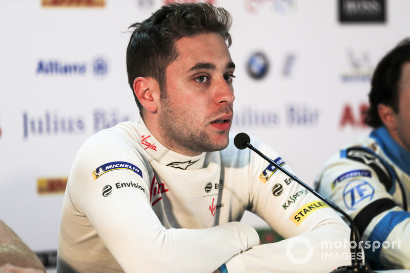 Robin Frijns, Envision Virgin Racing, in the press conference