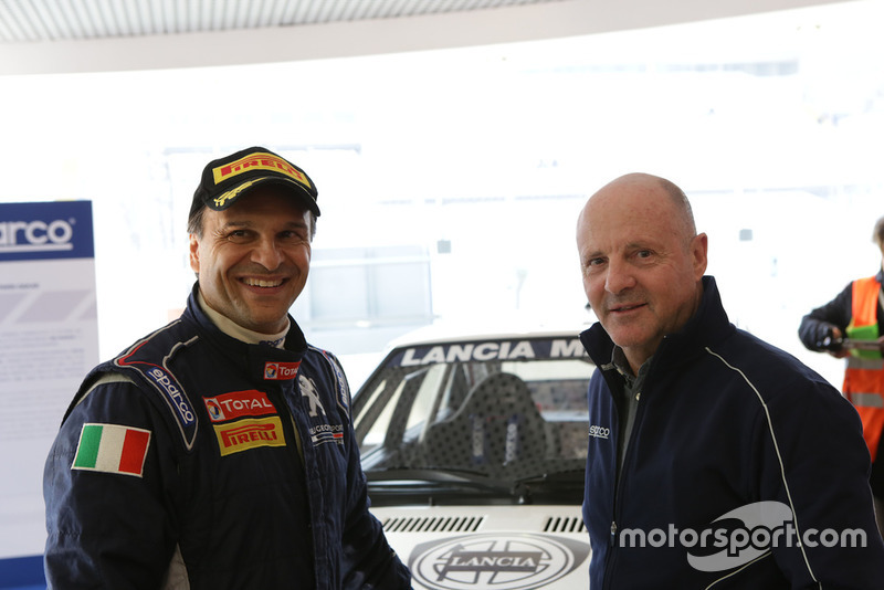 Paolo Andreucci e Miki Biasion