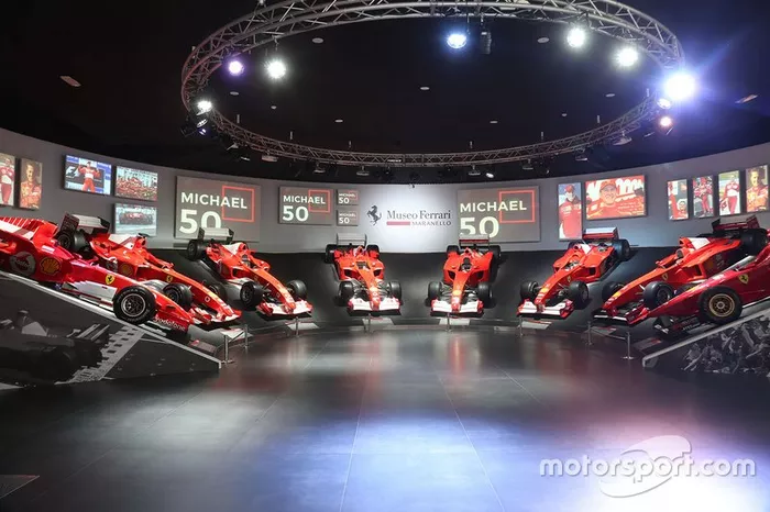 La exposición 'Michael 50' en el Museo Ferrari en Maranello