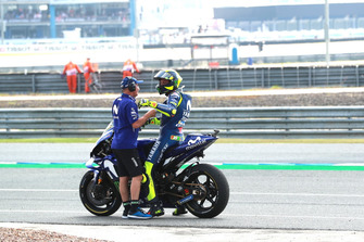 Valentino Rossi, Yamaha Factory Racing, mit Luca Cadalora