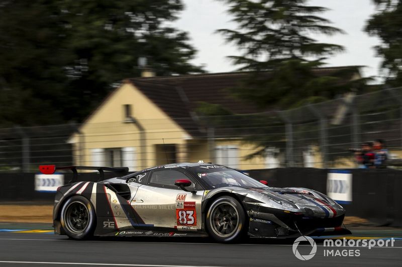 #83 AF Corse Ferrari 488 GTE EVO LMGTE Am, Francois Perrodo, Nicklas Nielsen, Alessio Rovera 