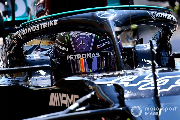 Lewis Hamilton, Mercedes W12 