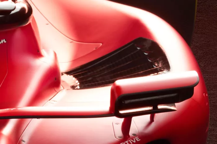 Ferrari SF-23. detalle