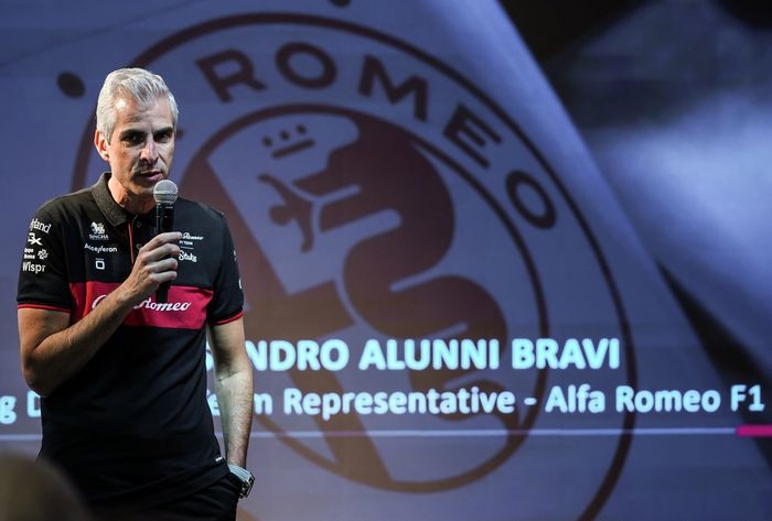 Alessandro Alunni Bravi, representante de Alfa Romeo