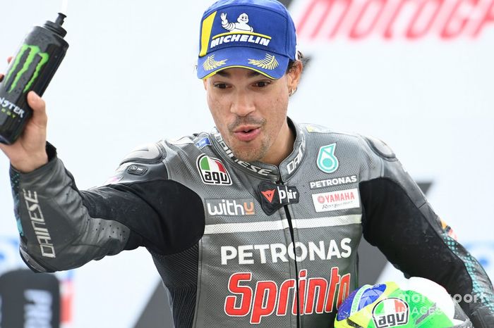 Podio: Franco Morbidelli, Petronas Yamaha SRT
