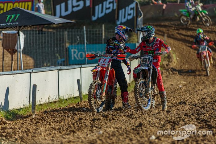 Jeffrey Herlings, Red  Bull KTM Factory Racing, Jeremy Seewer, Monster Energy Wilvo Yamaha Factory Racing