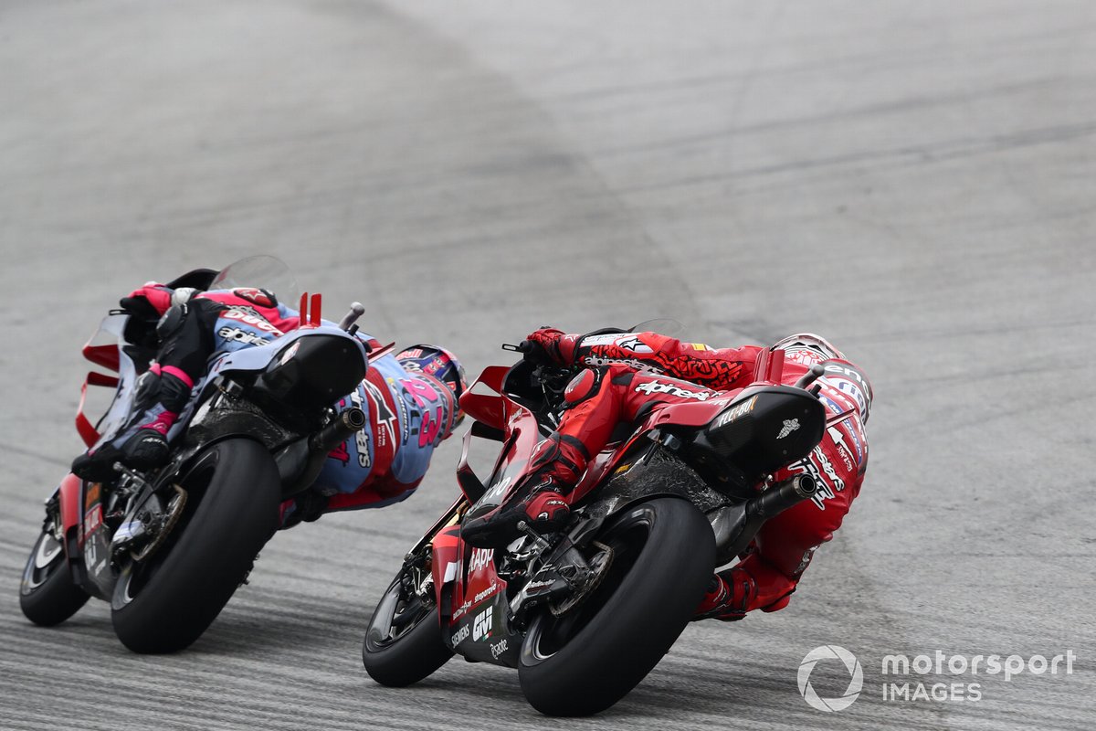 Enea Bastianini, Gresini Racing Francesco Bagnaia, Ducati Team