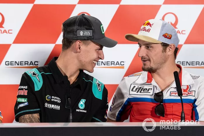 Fabio Quartararo, Petronas Yamaha SRT, Jack Miller, Pramac Racing