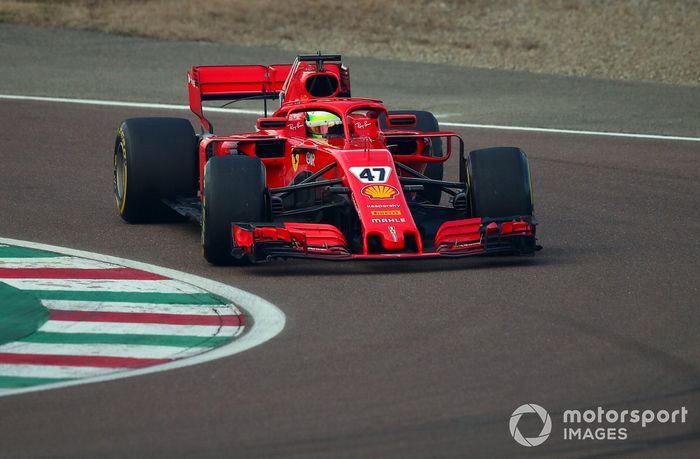Mick Schumacher, Ferrari SF71H