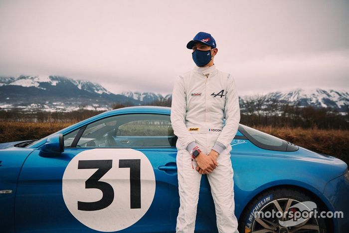 Esteban Ocon, Alpine A110S  