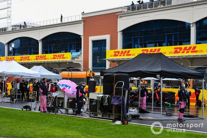 Ingenieros de Racing Point 