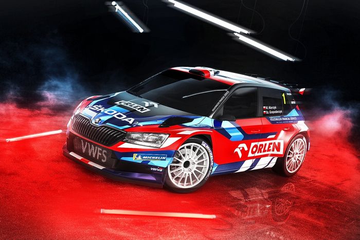 Mikołaj Marczyk, Szymon Gospodarczyk, Skoda Fabia Rally2 evo