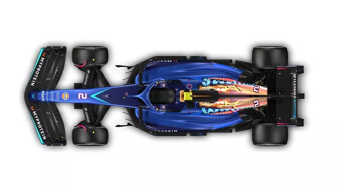 Williams FW45 Las Vegas Livery