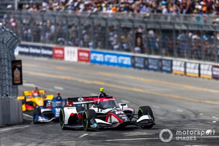 #18: David Malukas, Dale Coyne Racing con HMD Honda