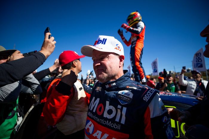 Comemoração da vitória de Dudu Baerrichello em Cascavel