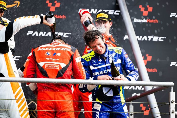 #46 Team WRT, BMW M4 GT3: Valentino Rossi, Maxime Martin 