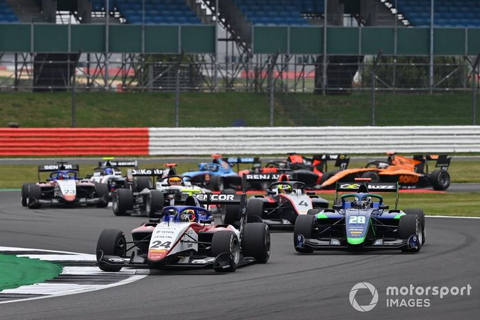 Frederik Vesti, Prema Racing, y Cameron Das, Carlin