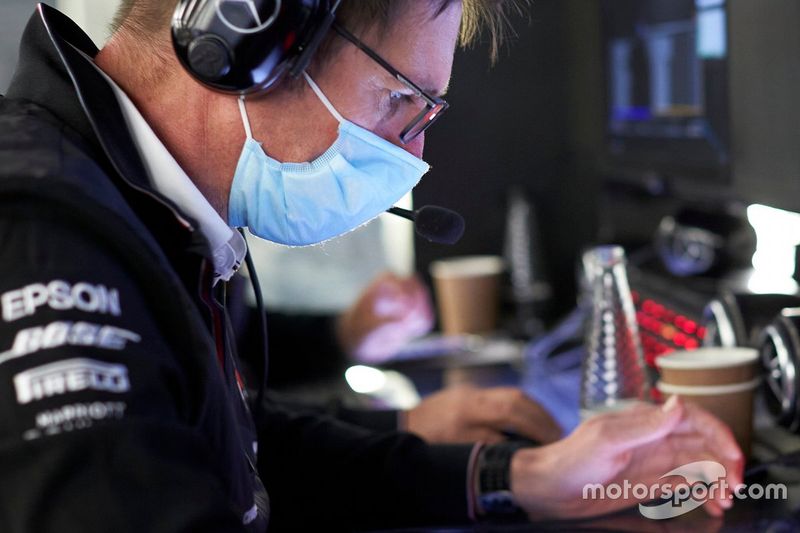 Miembro del equipo Mercedes AMG F1