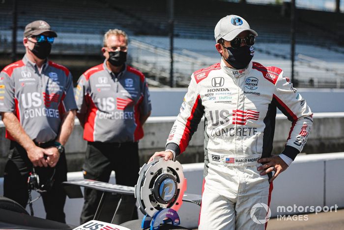 Marco Andretti, Andretti Herta with Marco & Curb-Agajanian Honda, autor de la pole de la Indy 500 2020