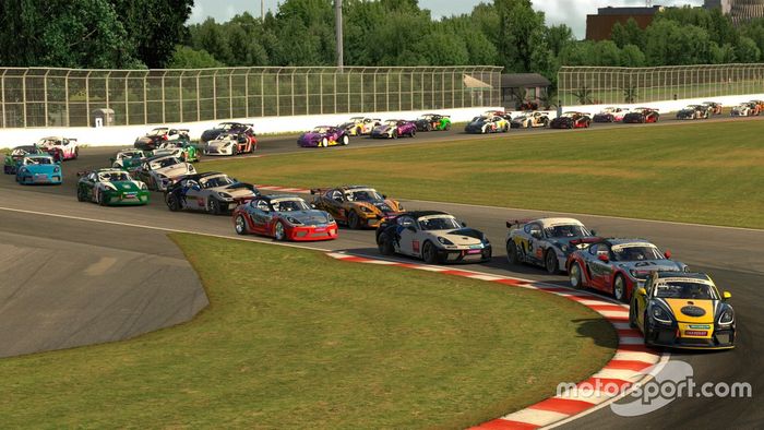 Largada da primeira bateria no Canadá
