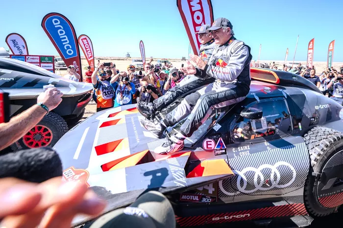 Vainqueur #204 Team Audi Sport Audi RS Q e-tron E2 : Carlos Sainz Sr., Lucas Cruz