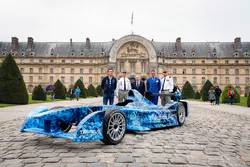 Alejandro Agag, Jean Todt e Lapo Elkann con la 