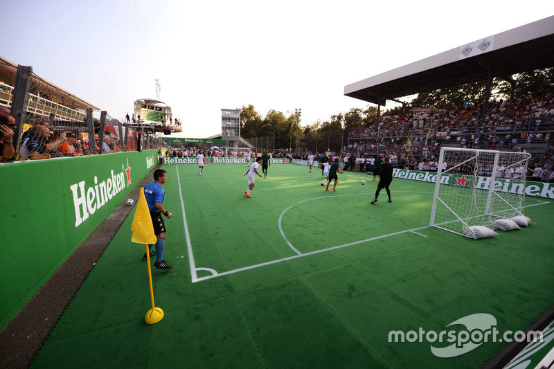 The charity 5-a-side football match