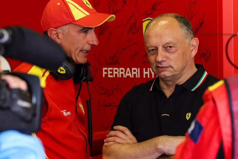 Frederic Vasseur, directeur d'équipe et directeur général, Scuderia Ferrari F1