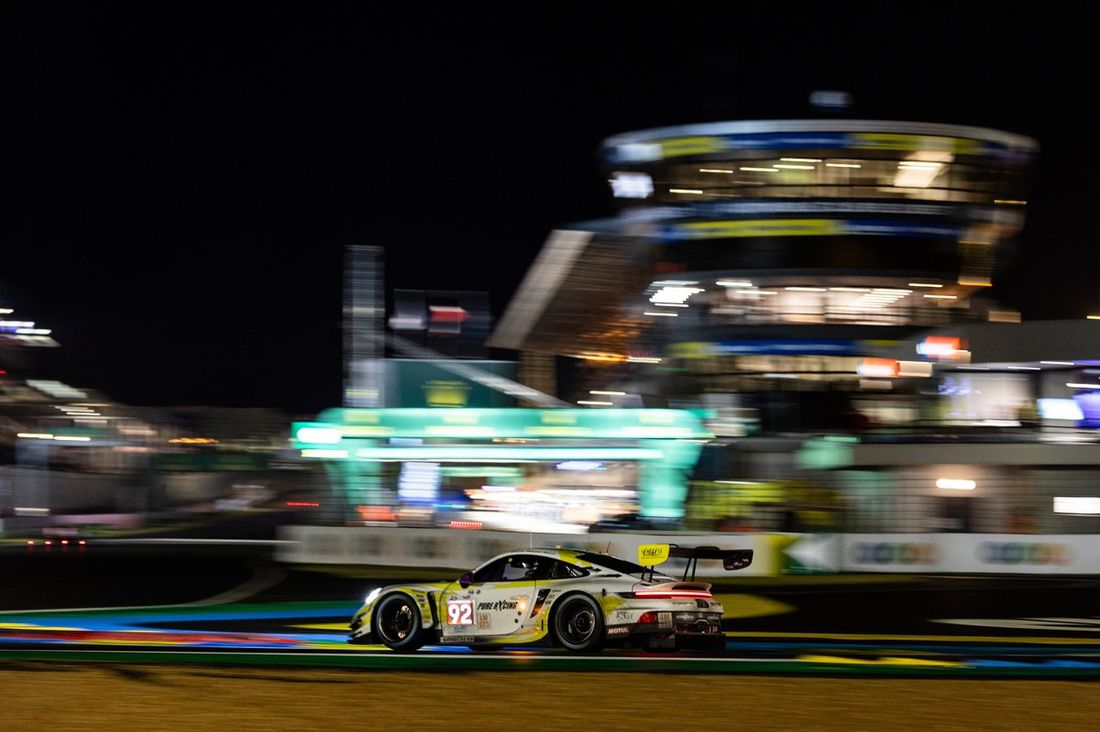 #92 Manthey Purerxcing Porsche 911 GT3 R LMGT3: Aliaksandr Malykhin, Joel Sturm, Klaus Bachler