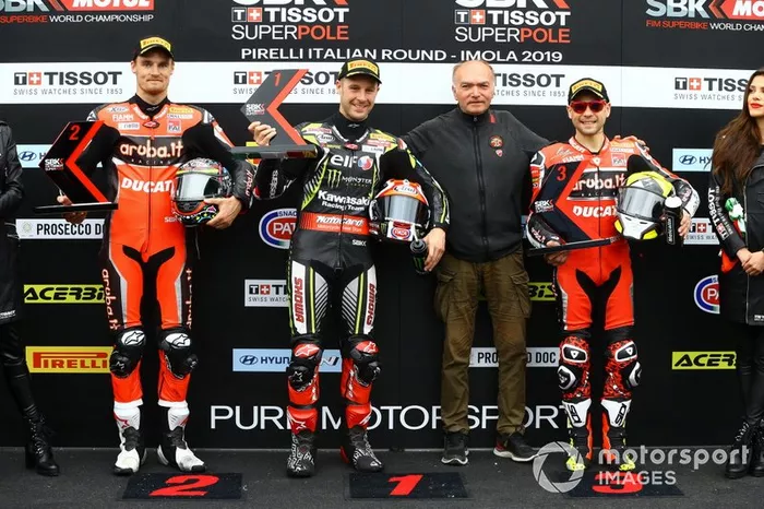 Chaz Davies, Aruba.it Racing-Ducati Team, Jonathan Rea, Kawasaki Racing Team, Alvaro Bautista, Aruba.it Racing-Ducati Team