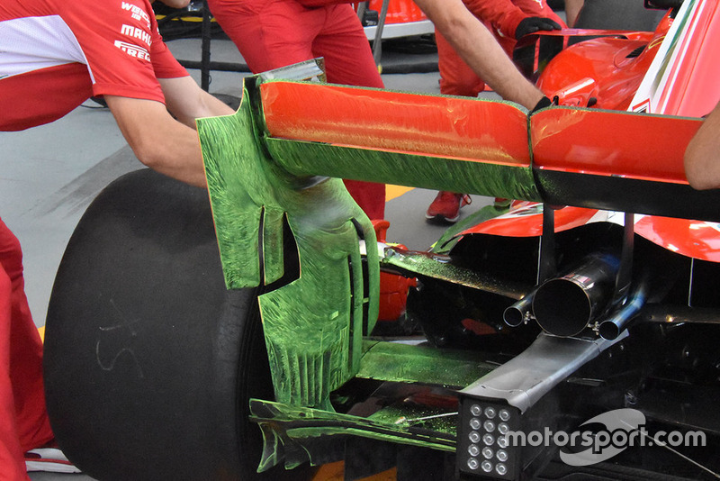 Заднее крыло Ferrari SF71H