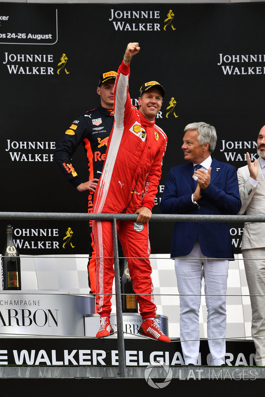 Sebastian Vettel győzelme a Belga Nagydíjon - F1 2018