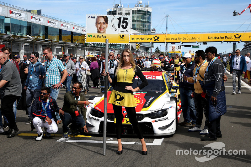 Chica de la parrilla de Augusto Farfus, BMW Team RMG