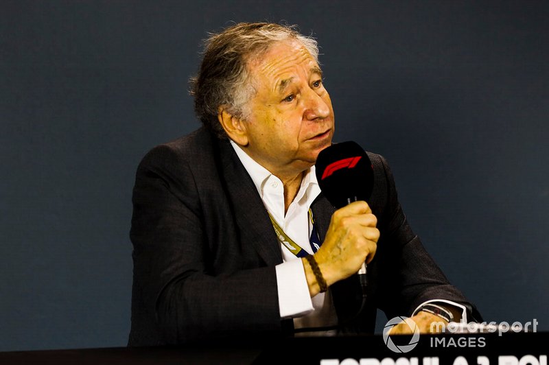 Jean Todt, President, FIA, in a Press Conference