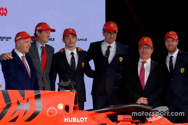 Шарль Леклер, Ferrari, Себастьян Феттель, Ferrari та команда Ferrari