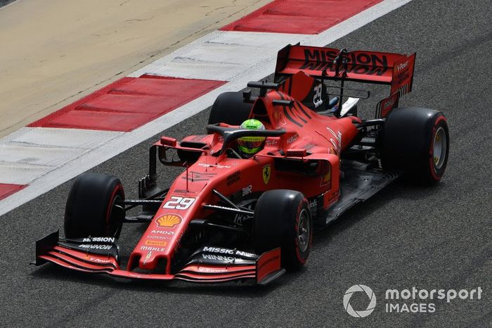 Mick Schumacher, Ferrari SF90