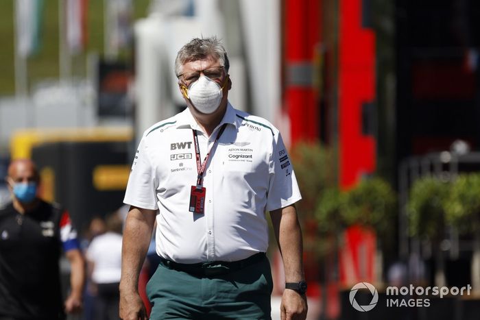 Otmar Szafnauer. CEO y director de Aston Martin 