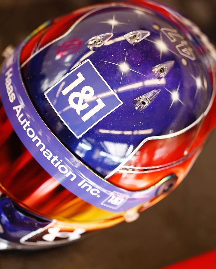 Casco Mick Schumacher, Haas, Austin