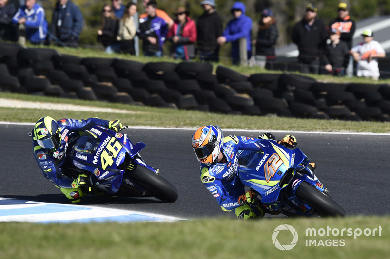 Алекс Рінс, Team Suzuki MotoGP, Валентино Россі, Yamaha Factory Racing