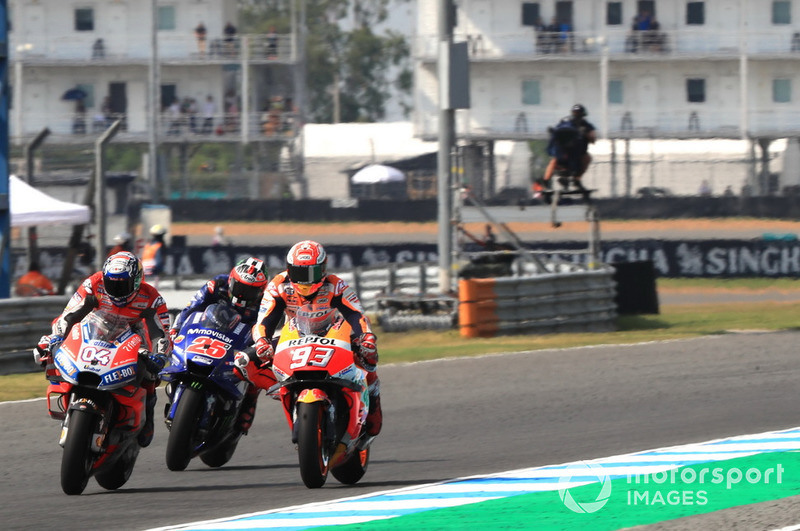 Андреа Довіціозо, Ducati Team, Марк Маркес, Repsol Honda Team, Маверік Віньялес, Yamaha Factory Racing