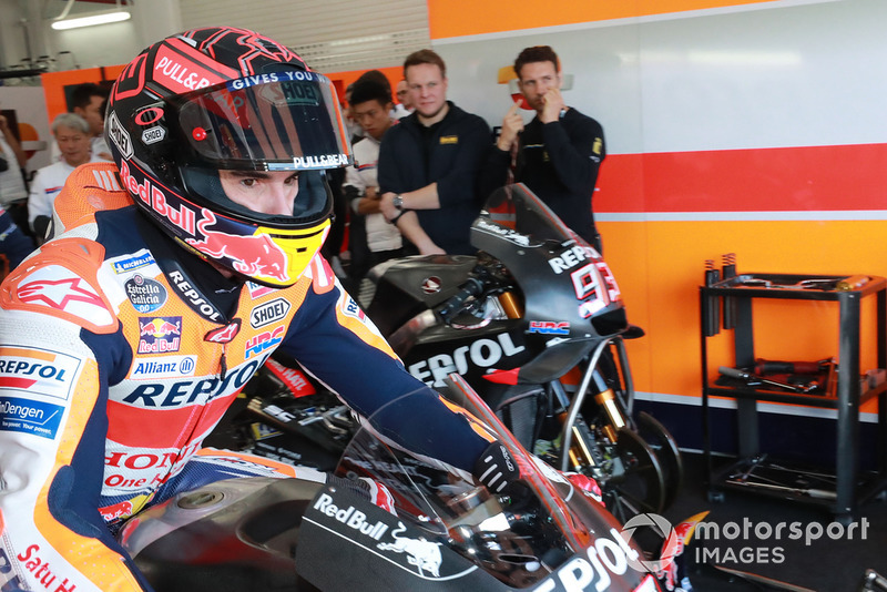 Drei Bikes bei Honda