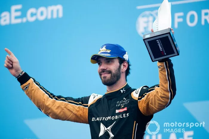 Podio: segundo lugar Jean-Eric Vergne, DS TECHEETAH