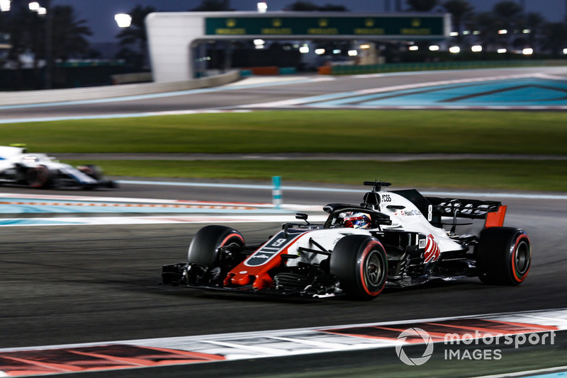 Grosjean asks if he could do donuts of his own