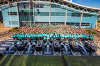 Mercedes AMG F1 viering wereldtitels