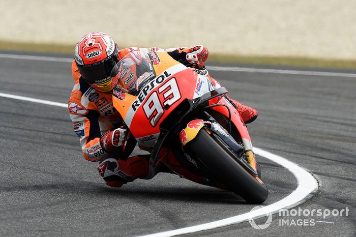 Marc Marquez, Repsol Honda Team, running wide