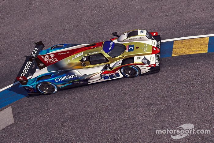 #3 Rebellion Williams Esport Oreca 07 LMP2: Yifei Ye, Arthur Rougier, Isaac Price, Jack Keithley